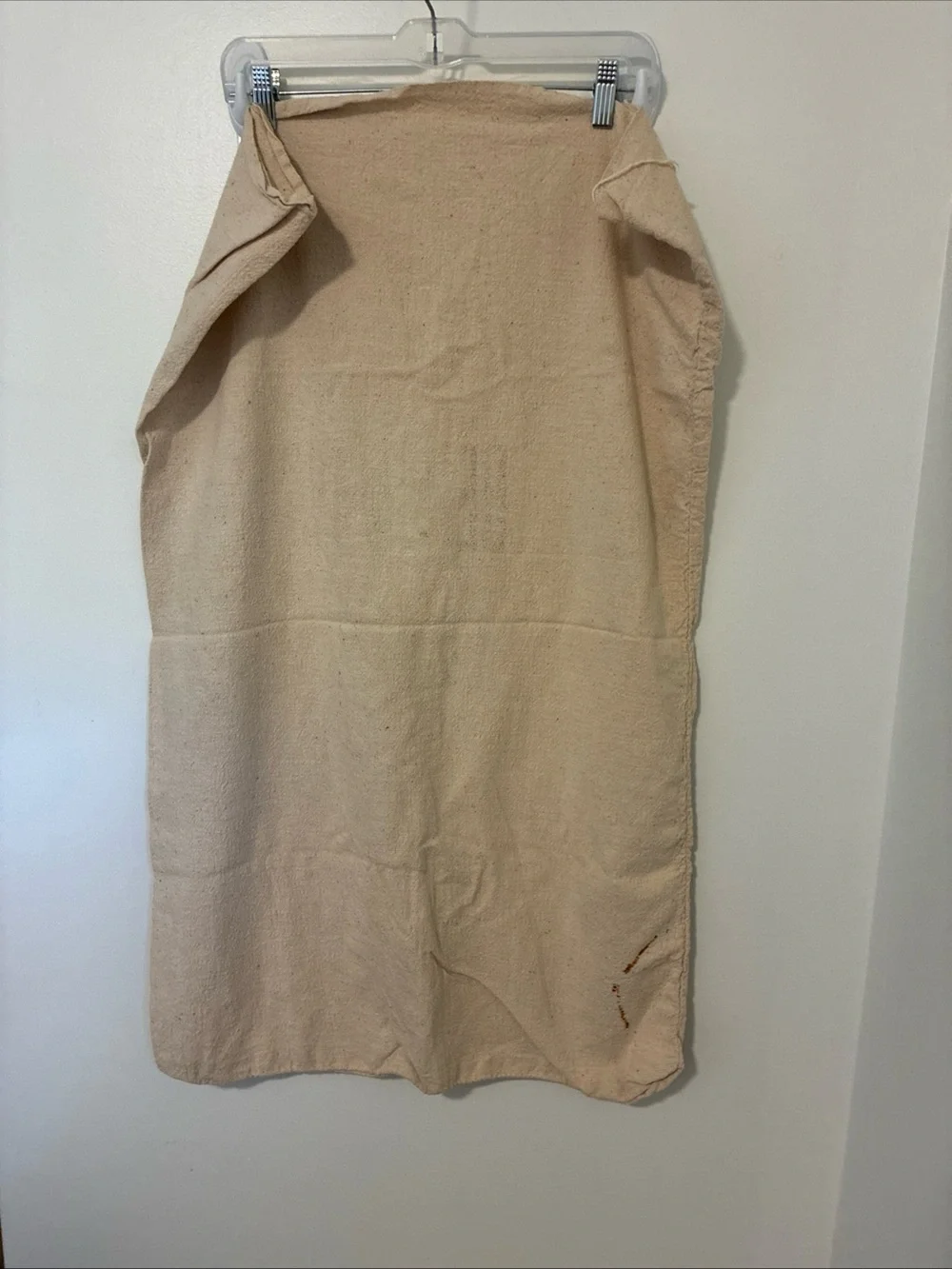 Vintage 1950s Bergmann's Ivory Soap Laundering Heavy Canvas Bag Washington DC